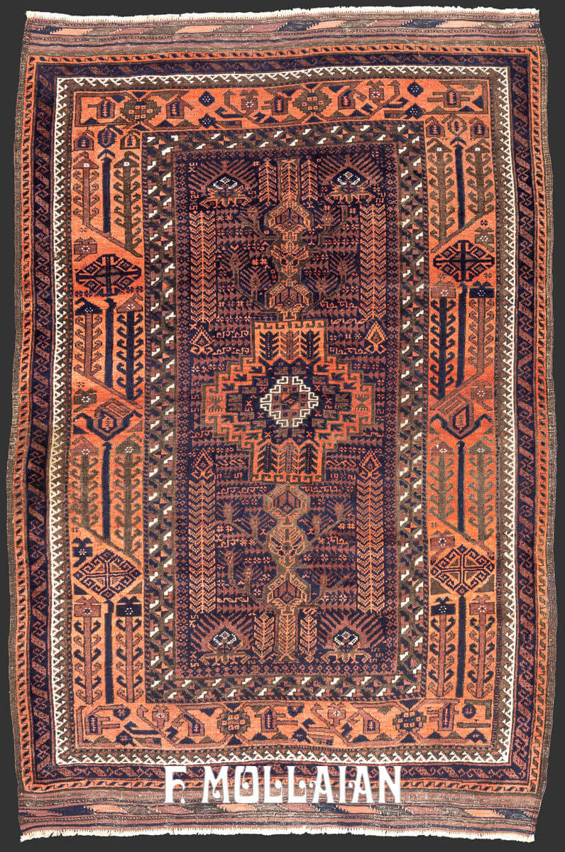 Tapis Baluch Noué Main n°:28059603